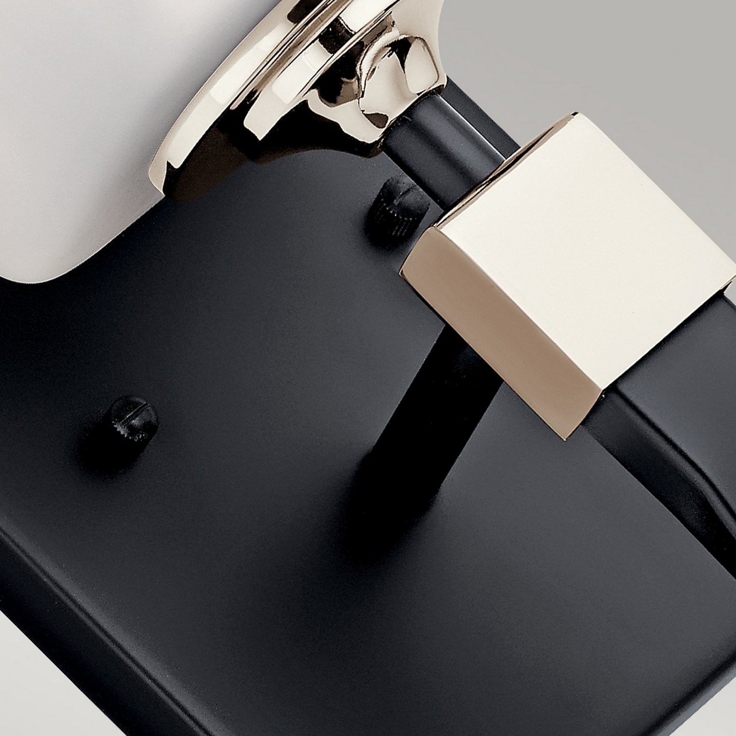 B-flokks Kichler baðherbergisveggljós Marette veggljós vegglampi LED svart