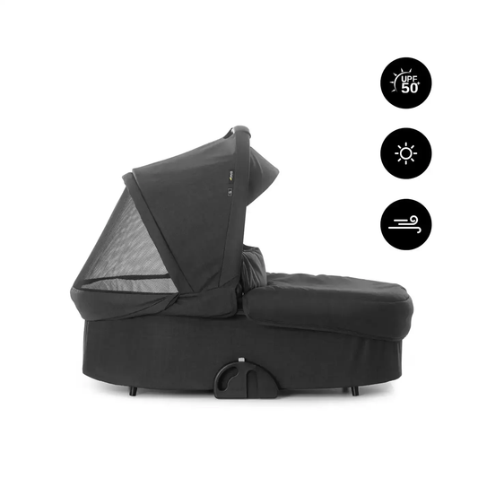 Hauck Colibri barnavagn í B-flokki, burðarrúm, barnavagnsfesting, barnavagn