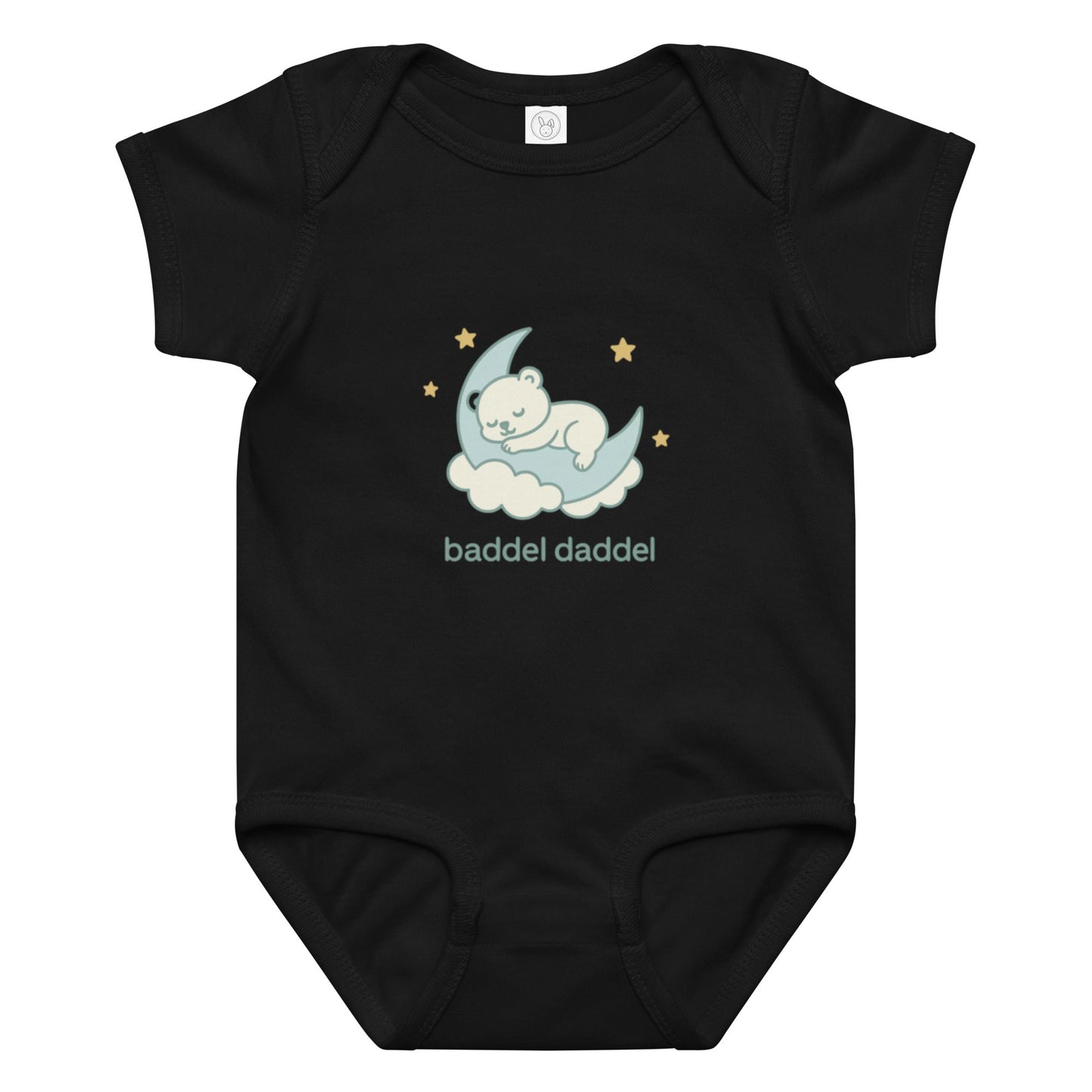 Baby-Body Schlafen Design – Kuschelweich & praktisch im Baddeldaddel Look!