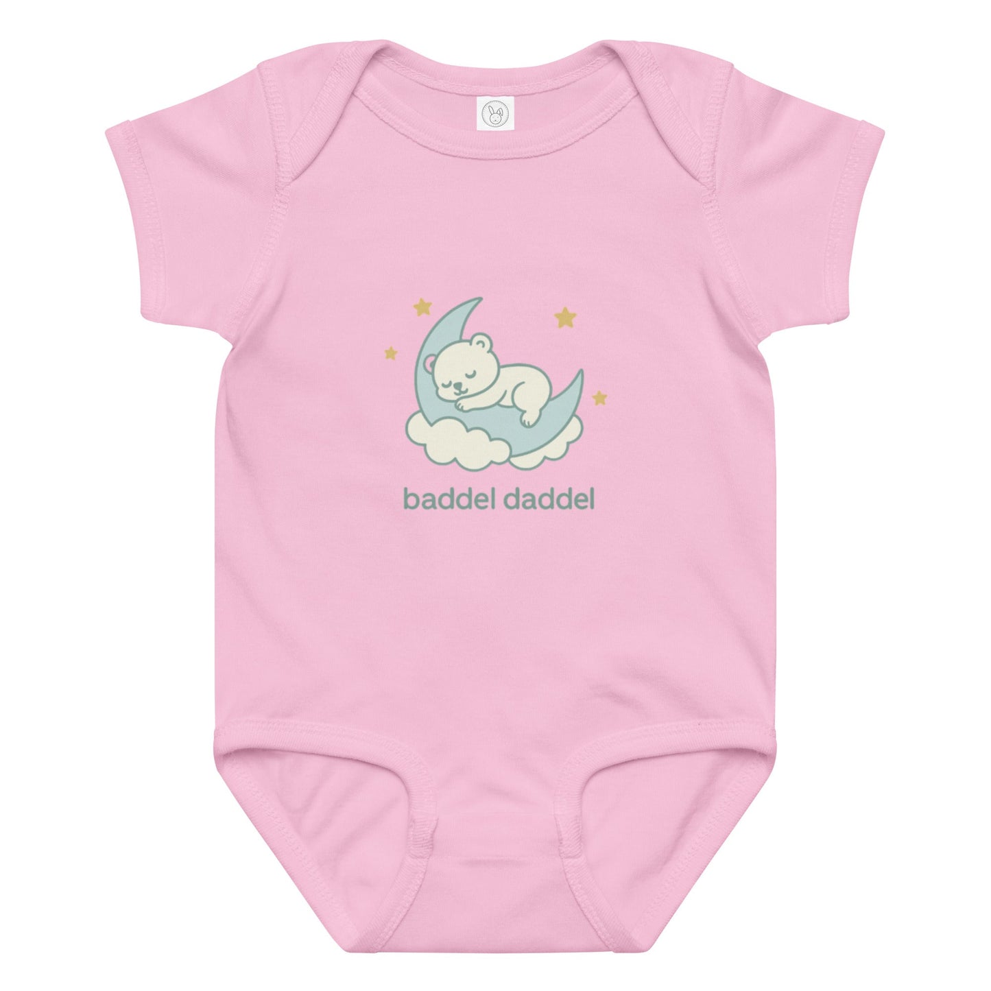 Baby-Body Schlafen Design – Kuschelweich & praktisch im Baddeldaddel Look!