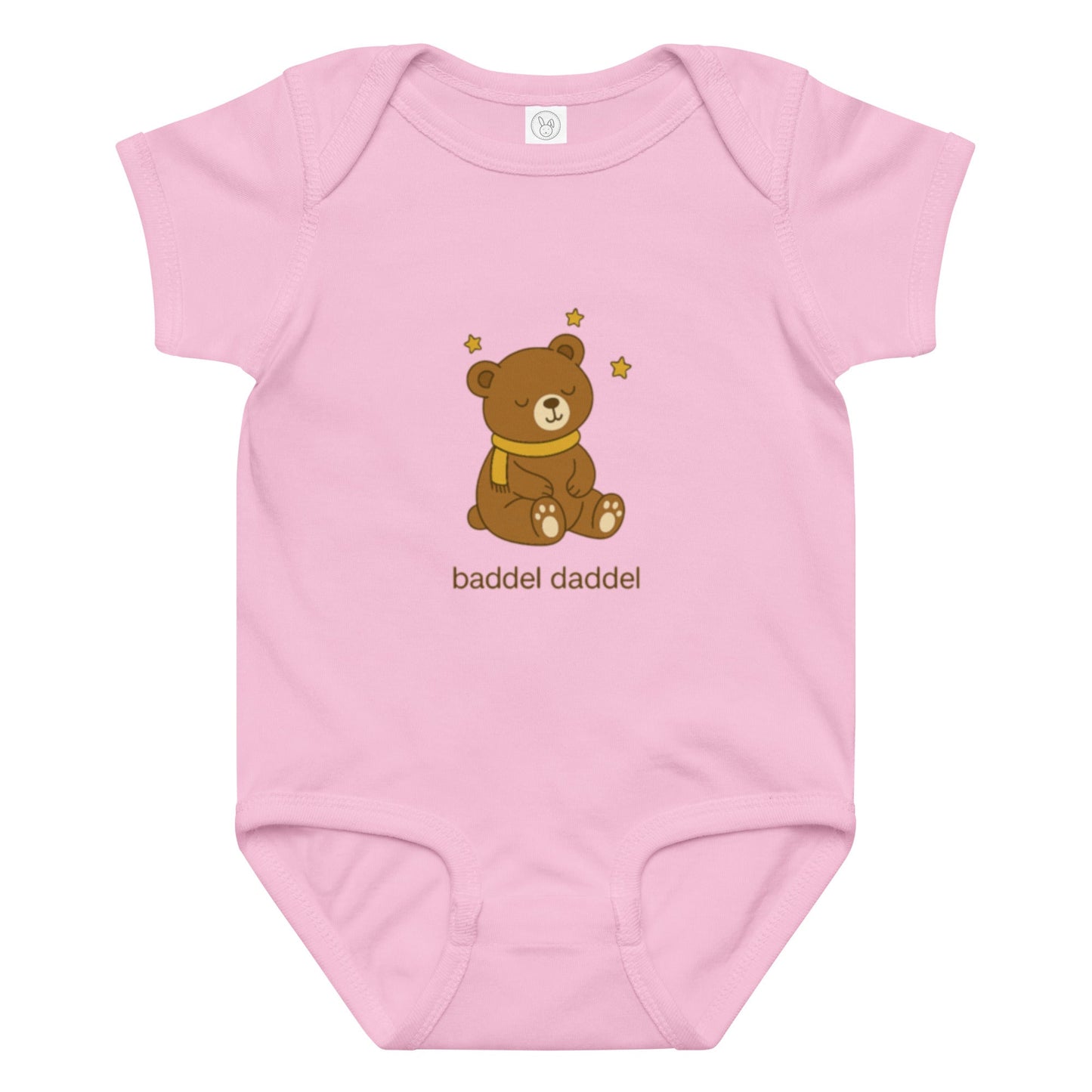 Baby-Body Bärchenmotiv – Kuschelweich im Baddeldaddel Design!