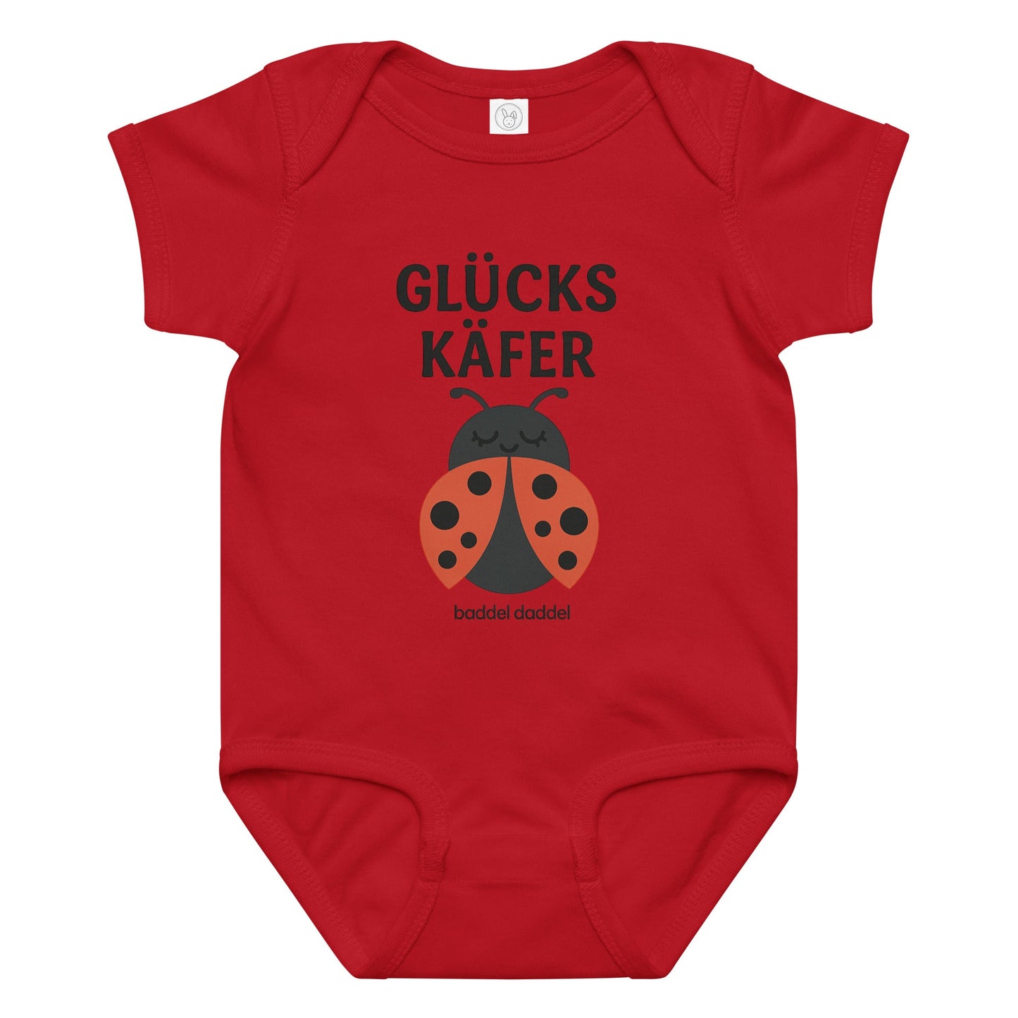 Babybody Marienkäferglück – Sanft, fröhlich & im Baddeldaddel Design!