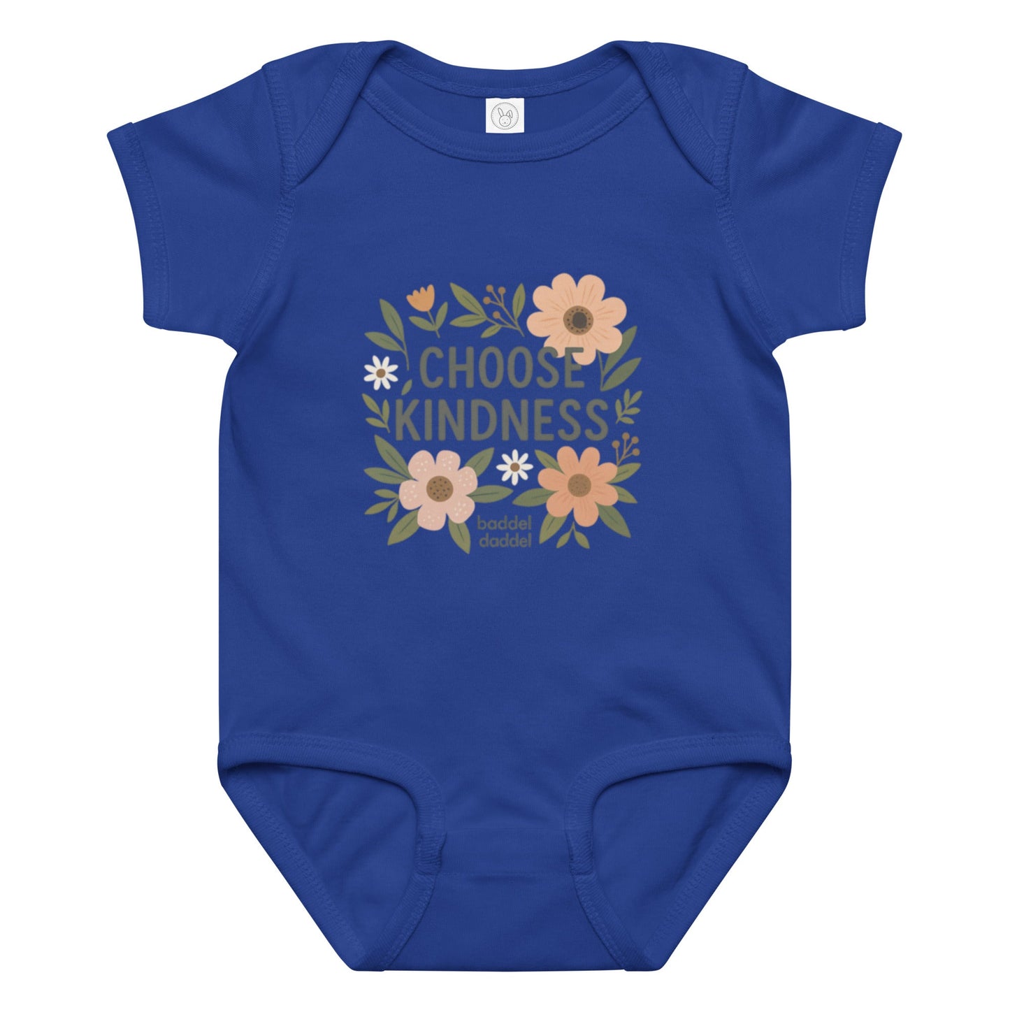 Babybody Choose Kindness – Blumig, weich & voller Liebe im Baddeldaddel Design!