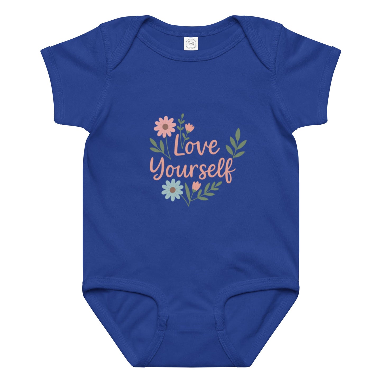 Baby-Body mit „Love Yourself“-Motiv – weich, liebevoll & bequem für jeden Tag!