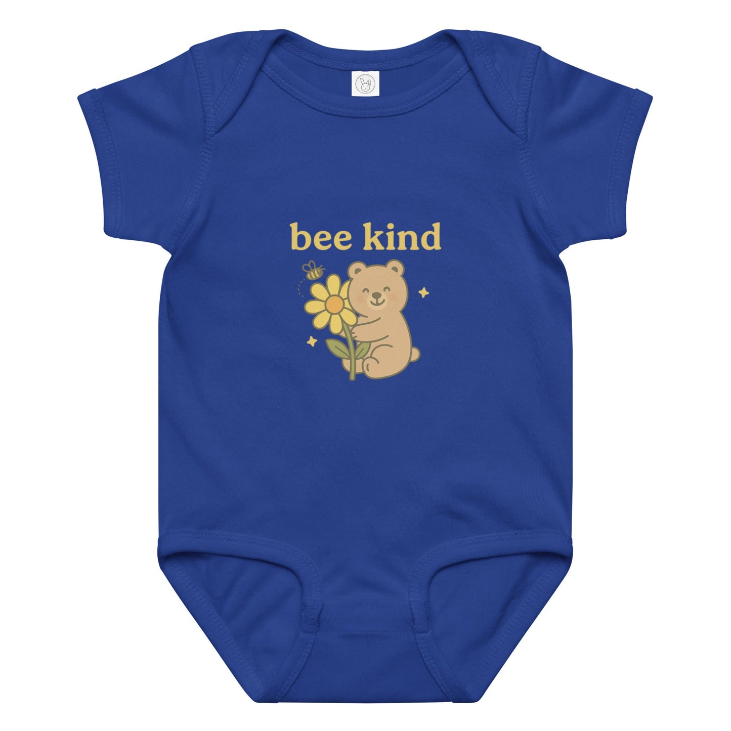 Fröhlich & freundlich – Baby-Body „Bee Kind“ im Baddeldaddel Design