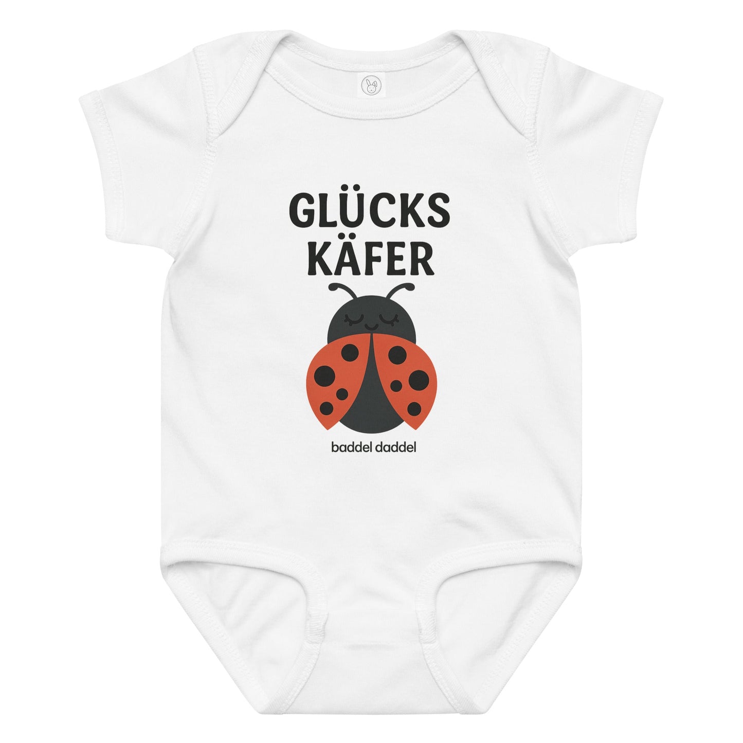 Babybody Marienkäferglück – Sanft, fröhlich & im Baddeldaddel Design!