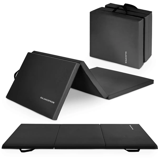 B-flokks jafnvægismotta úr líkamsræktarmottu, íþróttamotta, æfingamotta, fimleikamotta, samanbrjótanleg