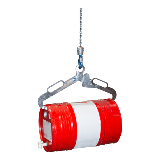 Skæragripgripur frá Bauer Südlohn í B-flokki fyrir trommur, 60 cm langur, galvaniseraður stáltunnur