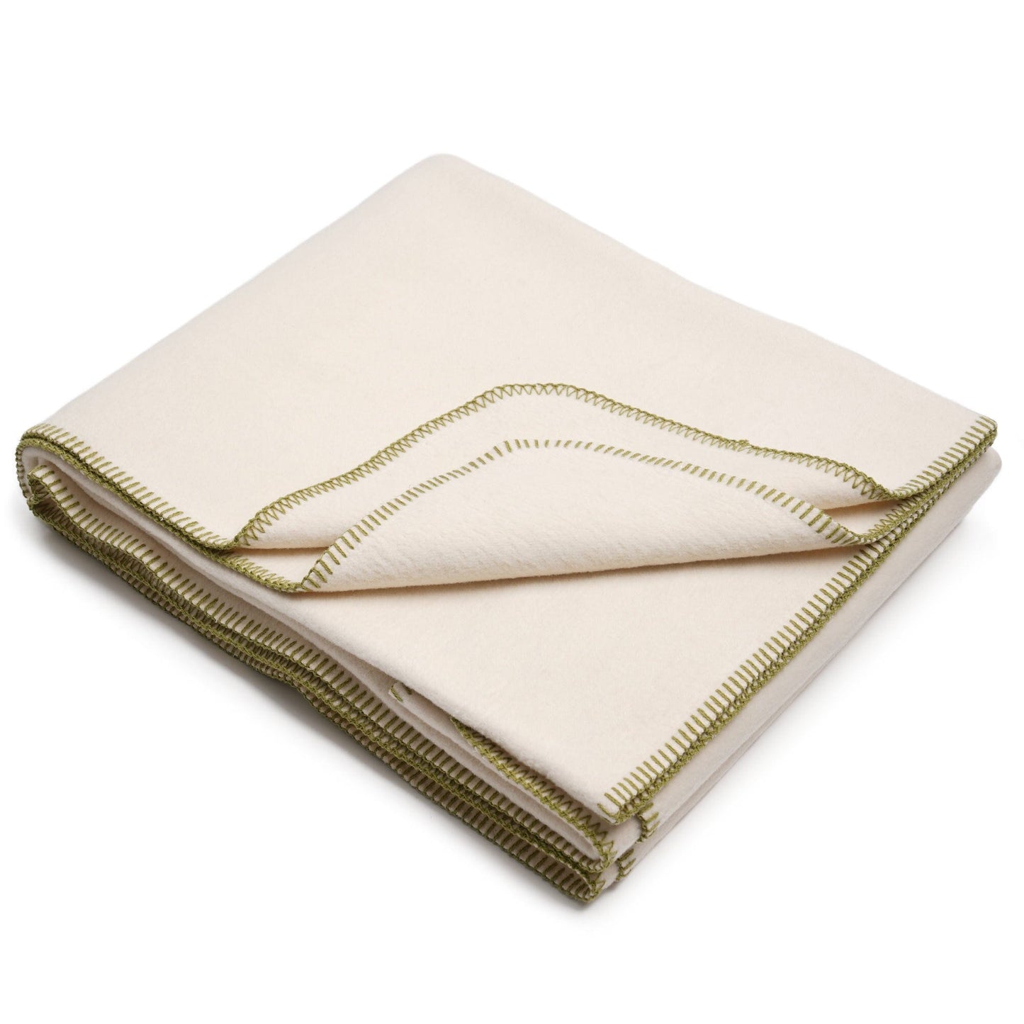 Baumwolldecke Bio / GOTS natur regional hergestellt