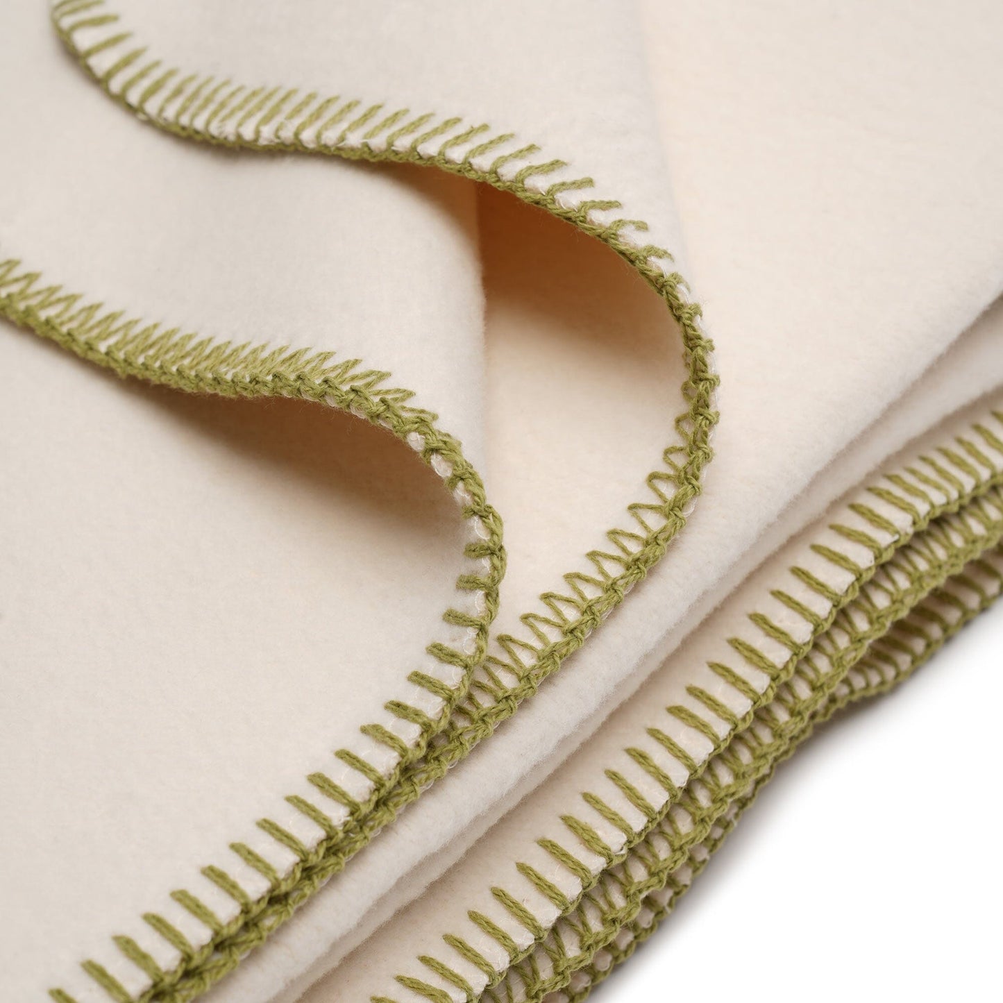 Baumwolldecke Bio / GOTS natur regional hergestellt