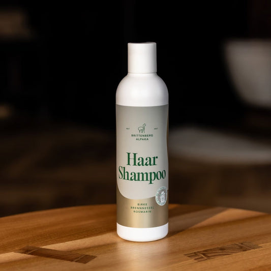Brittenberg Alpaca Hair Shampoo - Birch - with keratin from alpaca wool