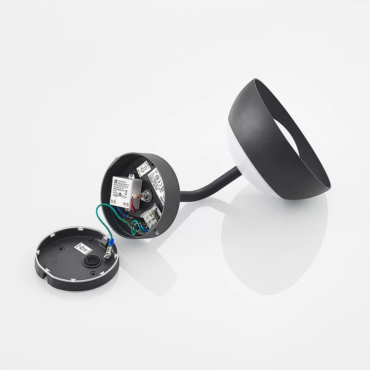 B-Ware Lindby Bexley Led Außenwandleuchte Wandleuchte Wandlampe Lampe Leuchte Spot