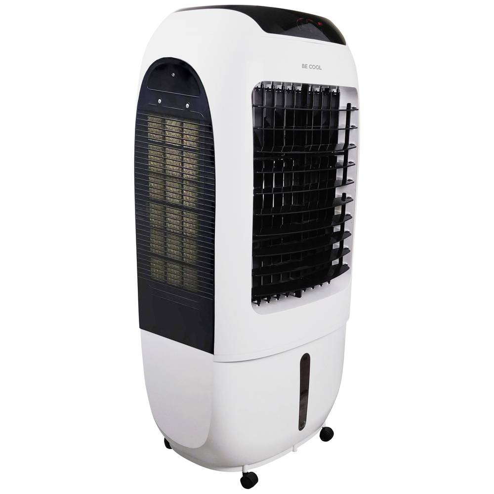 Loftkælir frá Be Cool, 150 W, 49 x 39 x 108 cm, hvítur með fjarstýringu. Sjá texta.