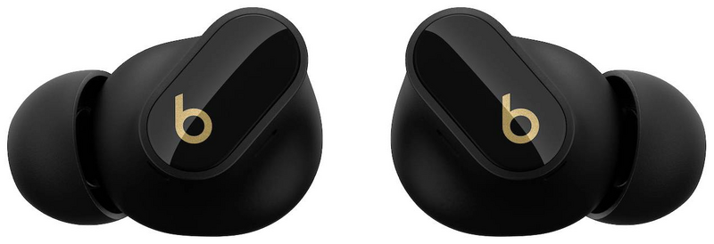 Beats Studio Buds Plus heyrnartól, svört/gull, á lager. Sjá texta/mynd.