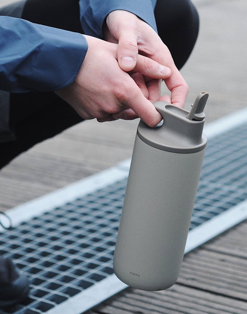 Kinto ACTIVE Travel Thermos 600ml – Durable &amp; Insulated On-the-Go Bottle