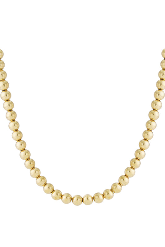 Hohlperlenkette - 12mm