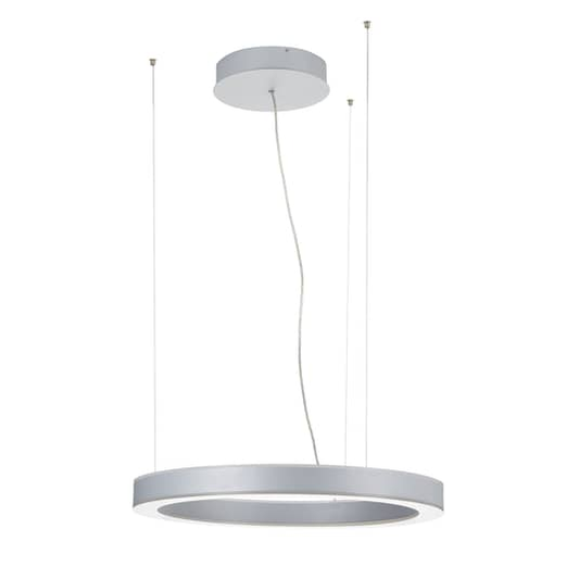 B-lager Arcchio Pietro LED hengiljós silfurlitað 70cm 90 W hengiljós loftlampi488 