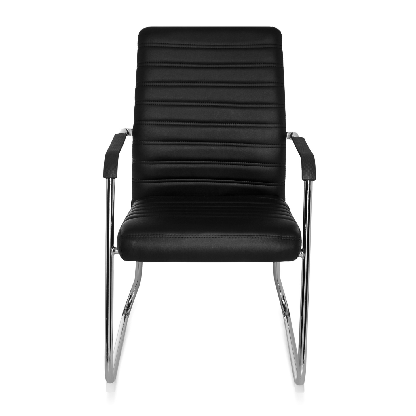 B-stock Hjh Office Steel V Pu conference chair, sled chair, office chair, dining chair