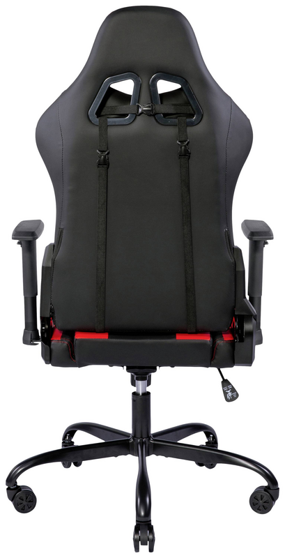 B-lager Deltaco Gam 096 R Gaming Chair Svartur Rauður Húsgögn Skrifstofuhúsgögn Sjá texta