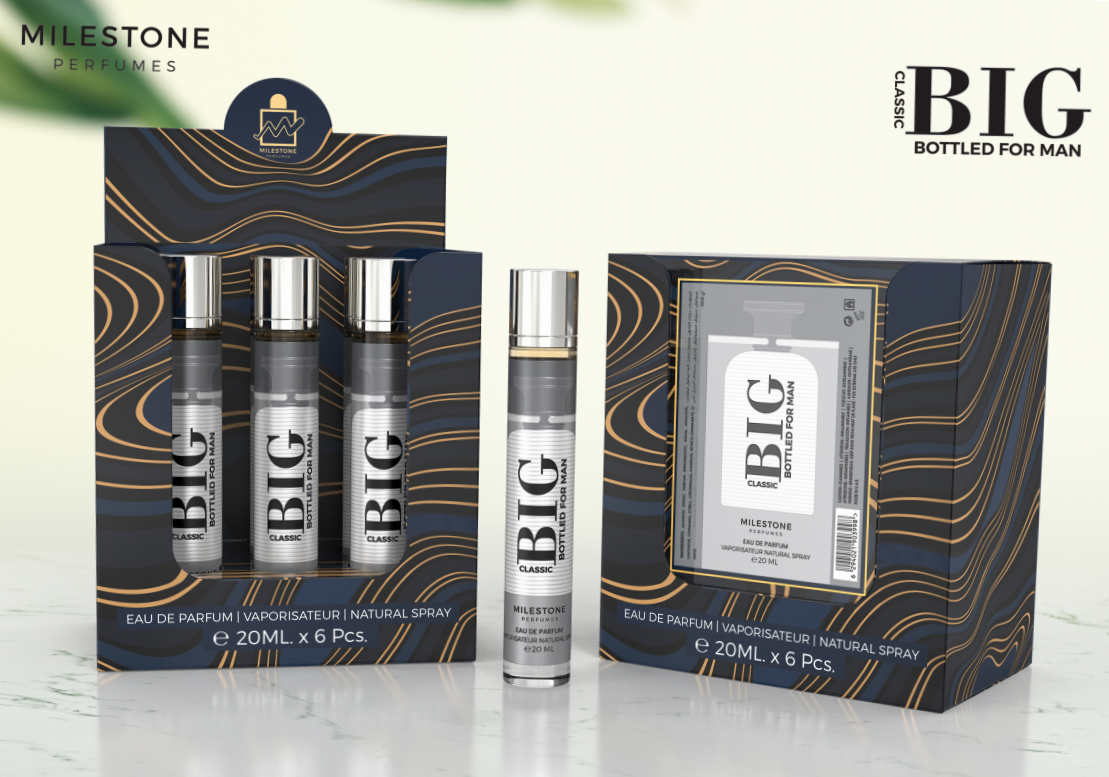 Milestone Big Bottled Classic Eau de Parfum 20ml