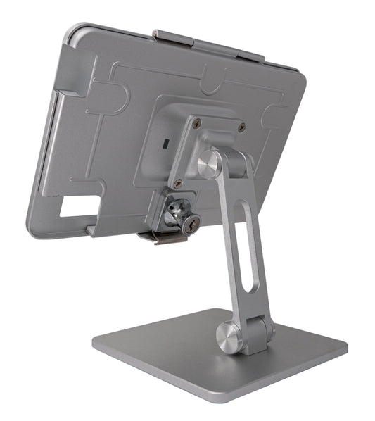 SYSTEM-S Skrifborðsfesting, læsanleg 360° standur fyrir iPad Mini 6 (2021), grá