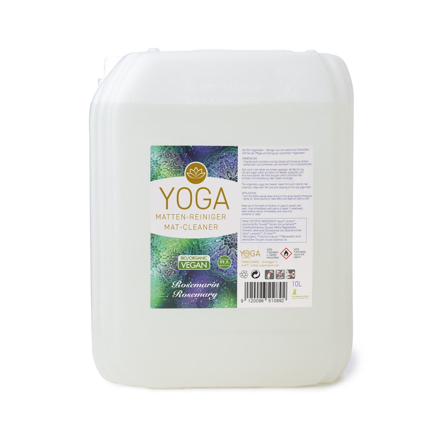 Bio-zertifizierter Yogamattenreiniger