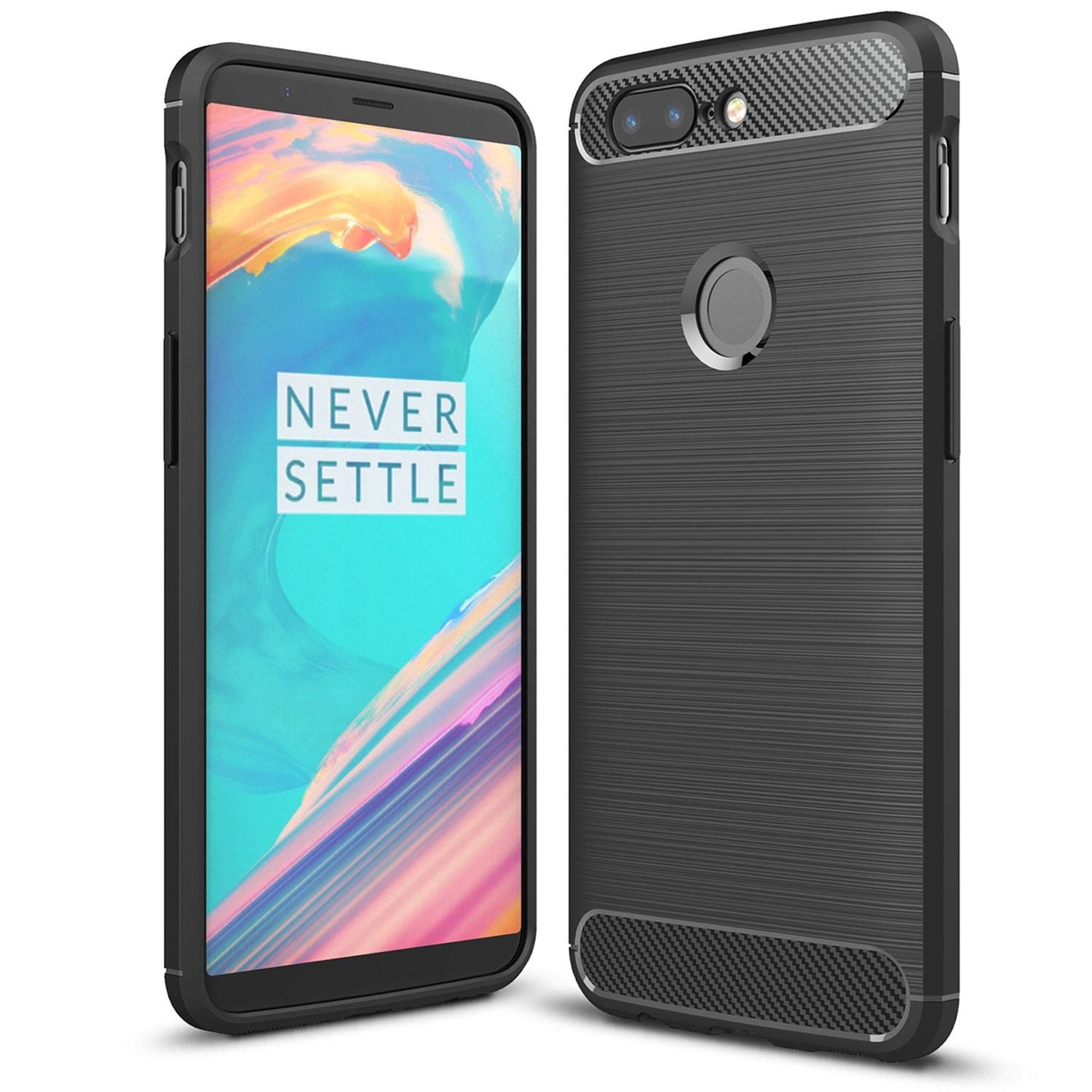 OnePlus 5T Handy Hülle von NALIA, Dünnes TPU Silikon Cover Case Phone Schutz