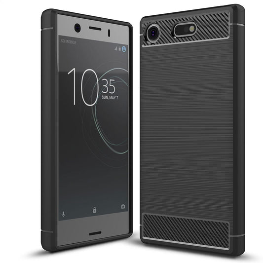 Sony Xperia XZ1 Compact Handy Hülle von NALIA, Silikon Case Cover, Dünner Schutz