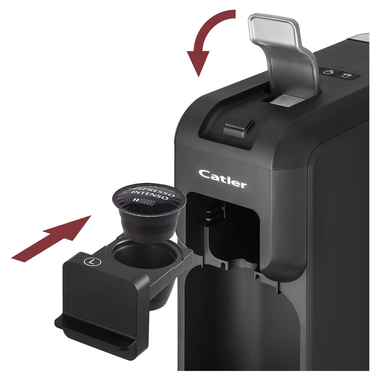 Catler ES 701 Porto BH Capsule Coffee Machine – Compact & Versatile