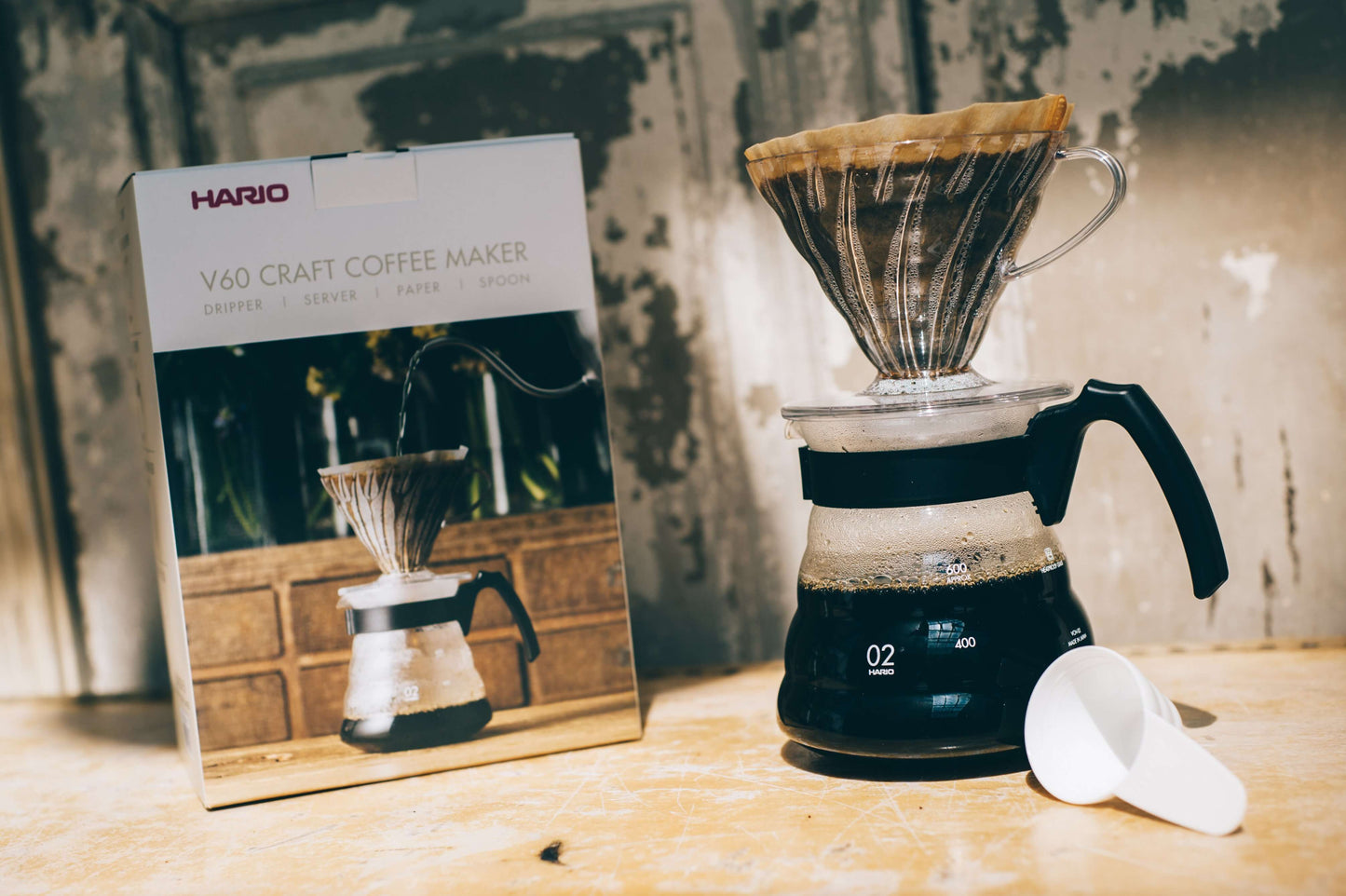 Hario V60-02 Pour Over Kit – Complete Brewing Set for Specialty Coffee