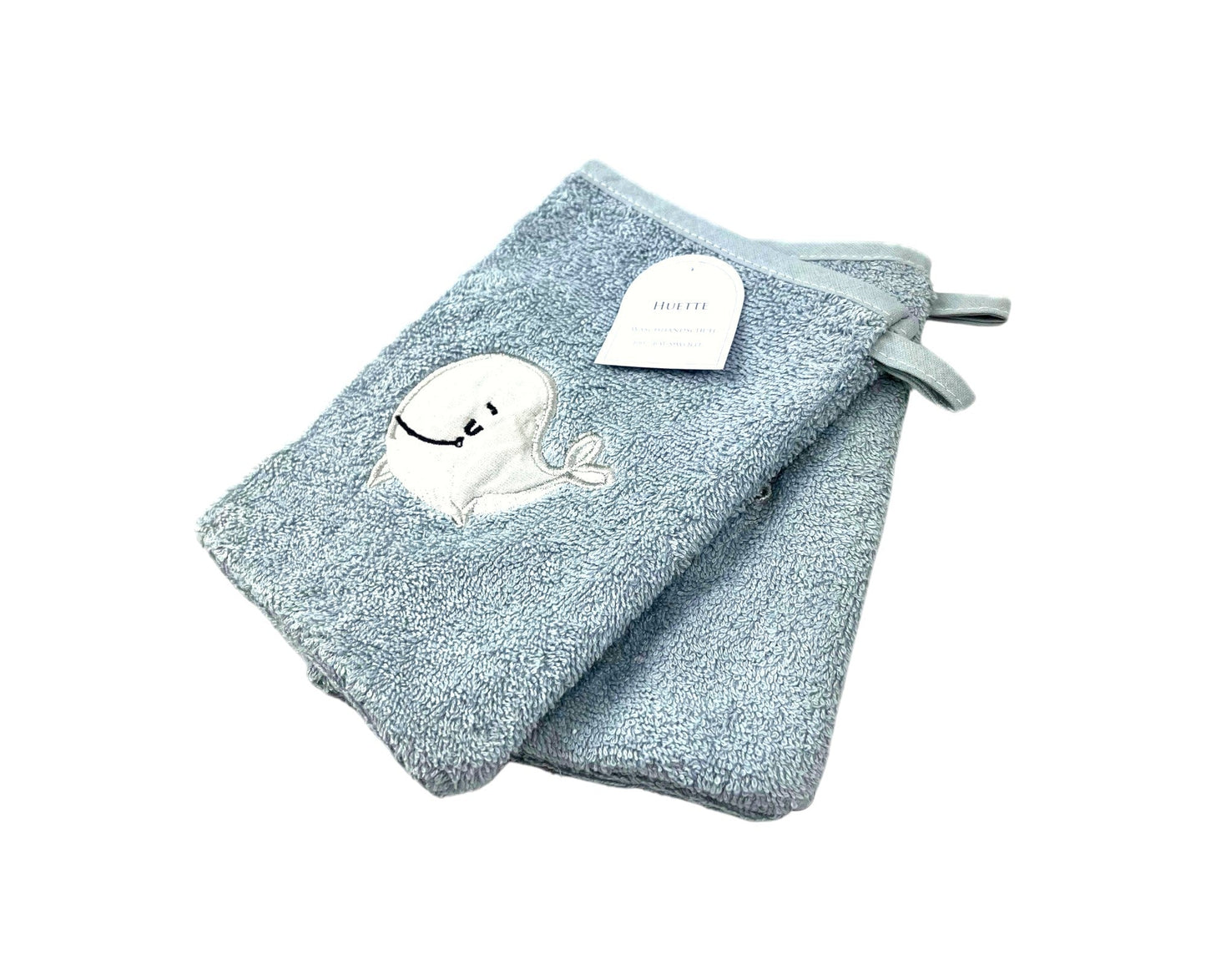 2er Pack Baby Waschhandschuhe » Set 2 Kinder Waschlappen Frottee » 21 x 15 cm reine Baumwolle » Wasch Handschuhe