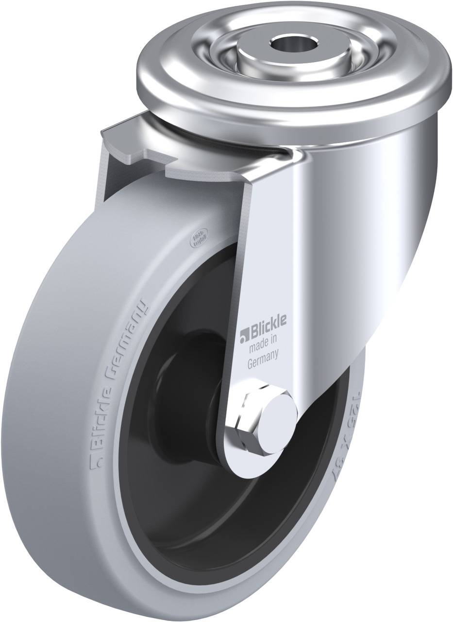 B-flokks Blickle 641324 Lkr Poev 125 R Sg snúningshjól 125 mm burðargeta 250 kg