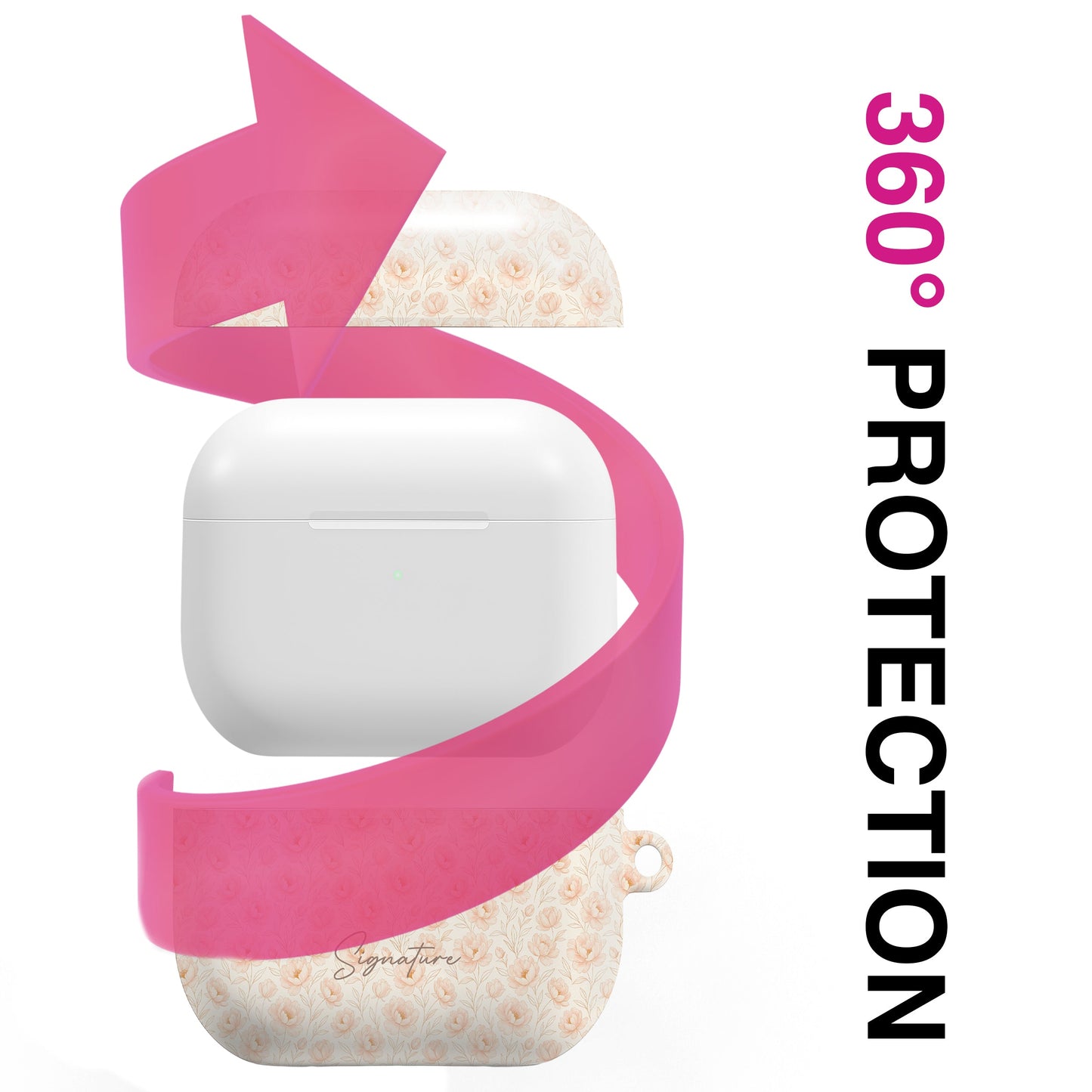 Blush - AirPods 4 hulstur