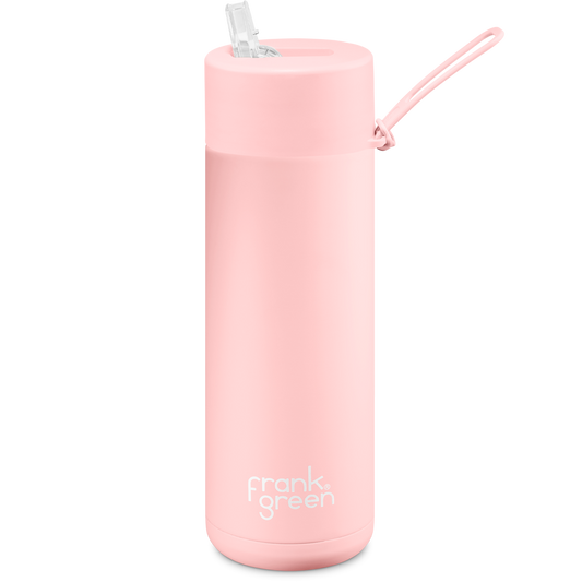 Frank Green Ceramic Reusable Bottle 595ml with Straw Lid