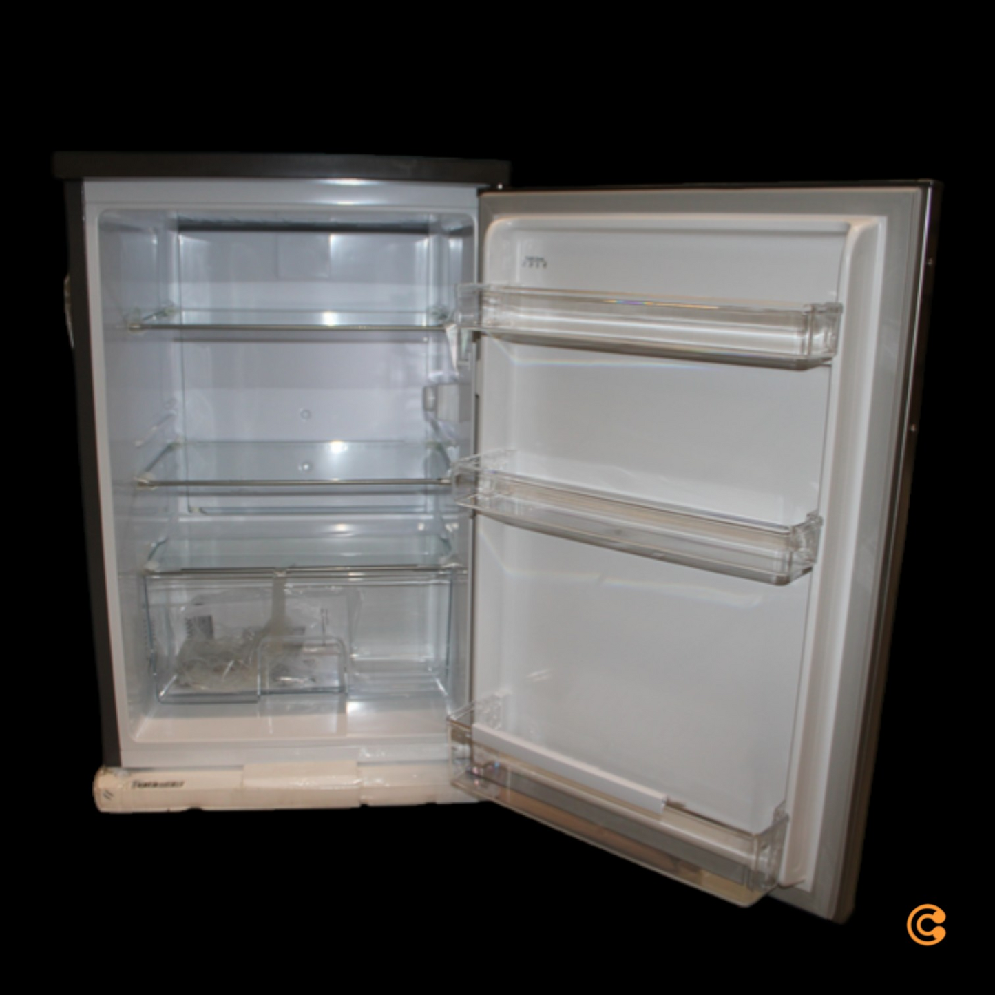 B-stock Bomann Vs 2195 Ix Look refrigerator Energy efficiency class: D (AG) 134 L freestanding unit Defective product
