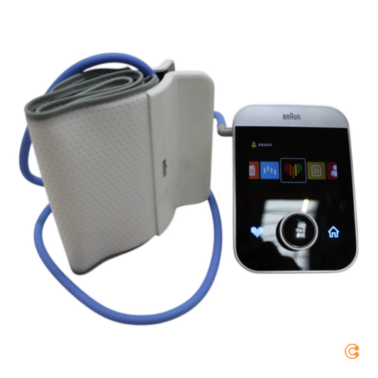 Braun Activ Scan 9 blóðþrýstingsmælir, heilsutæki, mælitæki, á lager. Sjá texta/mynd.