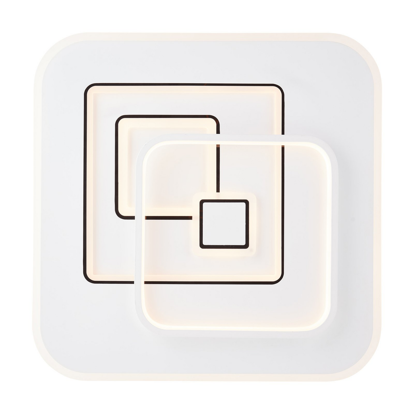 B-flokks Brilliant LED loftljós Furtado rétthyrnd lampa ljós loftljós kastari