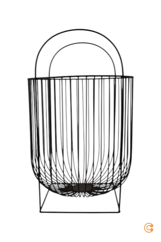 Broste Copenhagen Arild B-gráðu þvottakarfa, þvottapoki, þvottakörfu, karfa. Sjá texta/mynd.