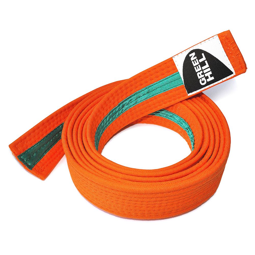 Green Hill Judogürtel Zweifarbig