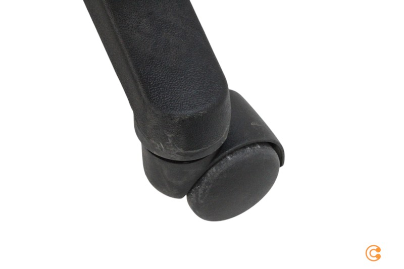 B-flokks Hjh skrifstofustóll Lisso gervileður svartur stóll Sjá texta/mynd