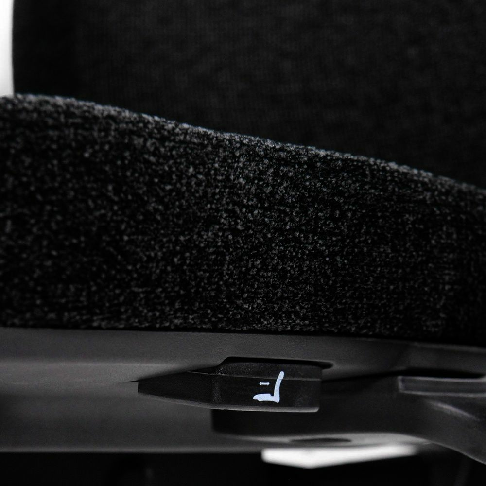 Hjh Office Porto Max High I faglegur skrifstofustóll, svartur snúningsstóll, vinnustóll