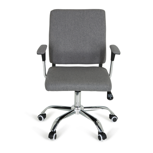 Snúningsskrifborðsstóll frá Hjh Office Charles I, í B-flokki, úr áklæði. Sjá texta/mynd.