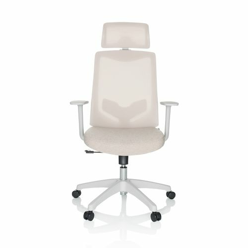 B-stock Hjh Office Mikeo W Home Office Chair Beige Swivel Chair Work Chair Office Chair