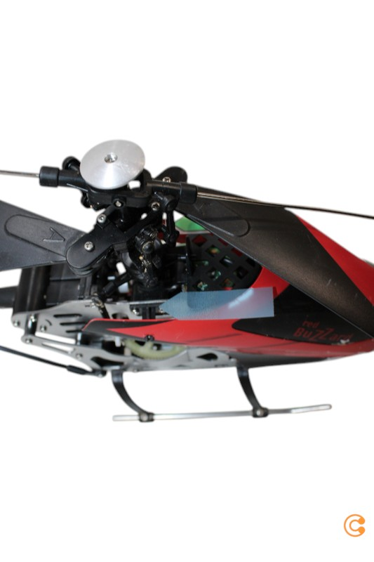 B-flokks Amewi Buzzard V2 rauð RC byrjendaþyrla RT F líkan þyrlulíkön smíði