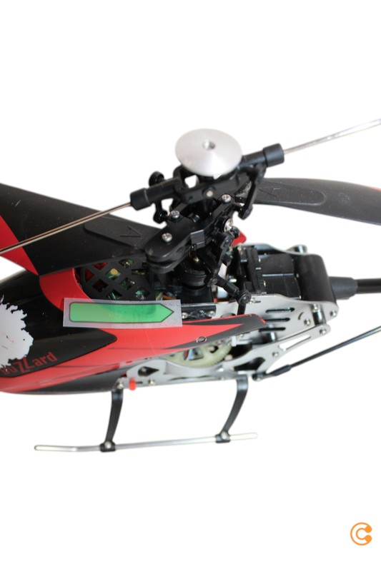 B-flokks Amewi Buzzard V2 rauð RC byrjendaþyrla RT F líkan þyrlulíkön smíði