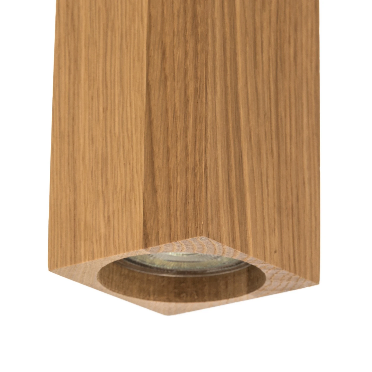 Envostar Peach Puff loftljós í B-flokki, teningslaga, 30 cm hátt.