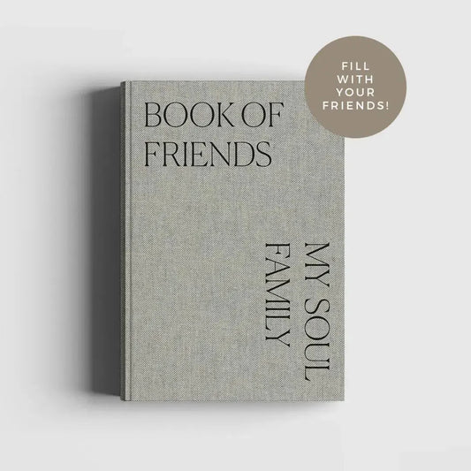 Book of Friends - Friendship Book for Adults