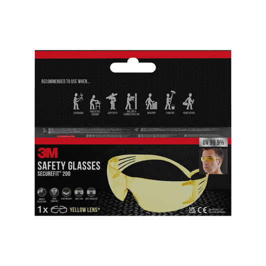 3M™ SecureFit™ Schutzbrille 200