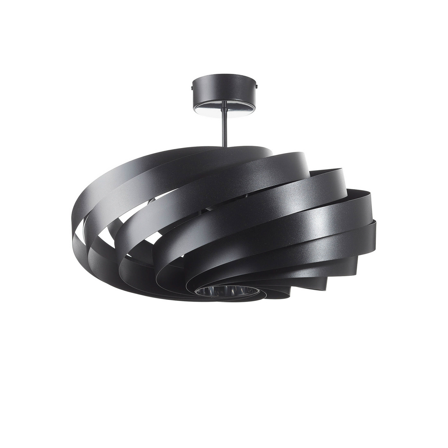 B-flokks Euluna Vento loftljós, hengiljós, svart, ø 60928 