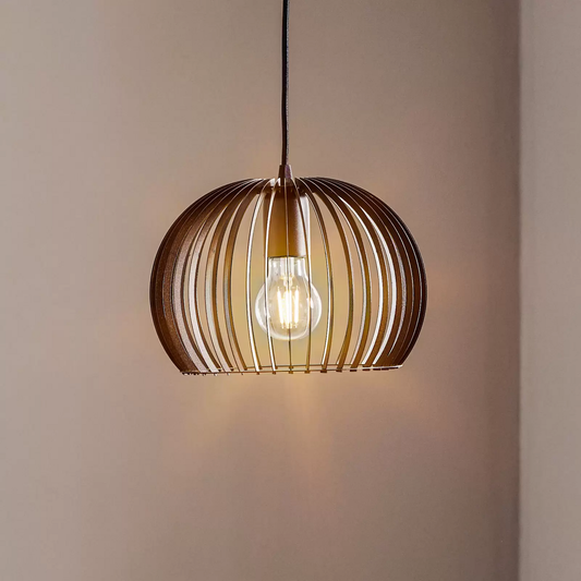 B-grade Euluna Larus pendant lamp, ceiling lamp made of black steel, single-bulb